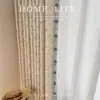 Cortinas Jacquard de Chenille Azul Fresco para Crianças Quarto de Meninos e Meninas Bauhaus Quarto Dopamina Blackout Novo Estilo