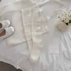 Calcetines de Pantorrilla Estilo Primavera con Relieve Hueco, Calcetines Largos de Algodón Resistentes con Encaje Vintage, Calcetines de Pantorrilla Holgados Adelgazantes y Dulces para Mujer