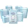 Paquete de 10 Toallitas Húmedas, Paquetes de Toallitas Húmedas para Manos y Boca de Bebé, Toallitas Húmedas Portátiles, Toallitas Desechables Removibles, Productos para Mamá y Bebé