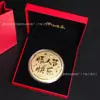 Moneda Grande Shuibei de Oro Puro Popular, Regalo para el Día de la Madre, Regalo Conmemorativo 520, Regalo de Cumpleaños, Regalo de Oro, Venta al por Mayor
