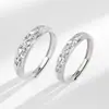 Anillos de Pareja Pixiu para Hombre y Mujer Lujo Ligero Nicho Alta Gama Emoción Anillos de Pareja Regalo para Novia Novio Mejor Amigo Anillos al por Mayor
