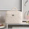 Bolsa Cruzada Neceser Cosmético para Mujer Gran Capacidad Acolchada Estampada Dibujos Animados Bolsa de Cosméticos Viaje al Aire Libre Neceser de Artículos de Tocador