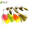 HENGJIA henjia equipo de pesca equipo de pesca cebo Luya metal lentejuelas giratorias 15g cebo metálico con ruido de barba