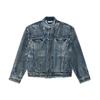 MTLCLOTHES Ropa para Hombre Nueva Nicho Shuai Li Ling Industria Pesada Personalidad Calle Alta Americana Traje de Mezclilla Lavado