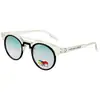 Nuevas Gafas de Sol Coloridas para Niños, Gafas Anti-UV para Bebés, Gafas de Sol Redondas de Moda y Tendencia para Niños y Niñas