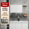 Gabinete de Espejo Inteligente para Baño Feng Shui Oculto con Espejo de Luz Secador de Pelo Multifuncional Estante de Almacenamiento Gabinete Integrado de Almacenamiento