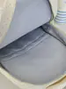 Mochila dulce con volantes de encaje, estilo suave, para estudiantes de secundaria y preparatoria, ofreciendo un look claro y fresco para la escuela y salidas