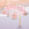 Pulsera con Melodía de Perro Gui de Jade Nuevo para Mujer, Versátil, de Alta Gama, Producto de Yiwu, Pulsera de Cristal, Amistad de Novia, Mano