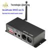 Decodificador sem fio dmx512 2.4g 3/4 canais estágio engenharia decodificador não precisa de linha de sinal de pano