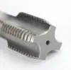 Machos para Rosca de Tubo Aço-Cromo Aço Rápido Macho para Tubo de Água Macho com Ranhura Reta Fabricante Atacado NPT/G G1/4