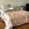 Producto Individual de Cama Lenzing Tencel Austriaco Verano Seda Seda de Hielo Doble Color Puro Cama Sábanas de Cama Funda Nórdica Funda de Almohada Cama Sábanas de Cama