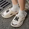 Pantuflas de Verano para Hombre para Exteriores, Marca de Moda, Suela Suave, Cómodas, Impermeables, Antideslizantes, Chanclas de Playa, Pantuflas para Exteriores, Dropshipping
