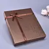 Cajas de Joyería Seleccionadas Cuidadosamente, Cajas para Empaquetar Anillos, Collares, Pulseras, Cajas de Joyería con Cinta, Cajas de Regalo con Impresión de Logo, Aretes de Joyería