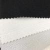 Venta al por mayor de fábrica tela 200D forro ropa compuesto adhesivo tela de forro 150 cm ancho bicolor blanco y negro de dos puntos lavable