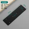 Soporte de Ángulo Triángulo Hierro Angular Ángulo Recto 90 Grados Sujetador de Acero Inoxidable Conector para Muebles Placa de Hierro Reforzadora