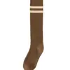Calcetines Altos para Mujer, Calcetines Estilo Británico Otoño e Invierno, Calcetines Tejidos Otoño e Invierno, Transpirables para Otoño e Invierno, Aspecto Adelgazante, Estilo Deportivo JK Preppy