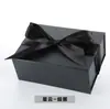 Cajas de regalo de cinta nuevas hechas a medida, de alta gama, cajas de regalo plegables de una sola pieza, venta al por mayor para ventas transfronterizas