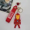Llavero Creativo de Dibujos Animados Transfronterizo de los Vengadores Capitán América Llavero de Coche Colgante de Bolso Venta al por Mayor