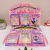 Nueva Serie de Maquillaje Soft Beauty Libro de Juegos Divertido Juego de Mesa Lindo y Moderno Juego de Pegatinas Juguete para Aliviar el Estrés Infantil