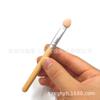 Pincel de sombra de ojos de esponja de buena calidad de Shenzhen pincel individual para ojos pincel de maquillaje Halo pincel corrector pincel para gusano de seda tumbado punto mayoreo