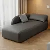 Sofá Chaise Lounge para Sala de Estar, Dormitorio, Hotel Pequeño o Casa de Huéspedes; Sofá Perezoso Que Se Puede Usar para Recostarse y Dormir; Cama de Belleza Individual