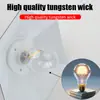 Lámpara de Bombilla Vintage de una Sola Cabeza Alimentada por Energía Solar Colgante de Filamento de Tungsteno para Exteriores de Doble Cabeza para Interiores/Exteriores Accesorio de Iluminación Controlado por Control Remoto
