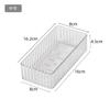 Caja de acabado cosmético transparente de plástico incorporada, artefacto de almacenamiento de productos para el cuidado de la piel de escritorio, caja de almacenamiento con partición de cajones