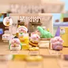 Pequeño Siamés Súper Estable Emocionalmente Caja Ciega de Dos Bombas con Terciopelo Mascota Linda Adorno de Escritorio Decoración Regalo Dropshipping