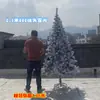 Neve artificial branca de Natal árvore de flocado de alta qualidade árvore de cedro de PVC 1,5/2/3/4 m árvore de Natal com neve
