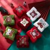 Caixa de presente de toalha de Natal com toalha de Ano Novo presente de feriado criativo presentes comércio exterior transfronteiriço atacado