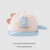 Nueva Gorra de Pico Dulce para Bebé al por Mayor Sombrero de Sol con Dibujos Animados para Bebé Sombrero Suave de Ala para Niños al Aire Libre con Diseño de Dinosaurio Lindo y Genial