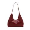 Elegante Casual Cara Brillante 2025 Estilo Occidental Principios de Primavera Nueva Llegada Cuero Patentado Moda Lujo Ligero Hombro Mano Axila Bolso de Mujer
