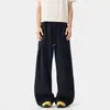 Pantalones Deportivos Casuales de Marca de Moda Estilo Americano Verano 2026 - Tejido de Felpa Cepillada de 320g Pantalones de Moda para Hombre