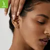 Aretes de Moño Plateados: Delicados y Elegantes, Adecuados para Orejas Perforadas, Versátiles, Aretes Pequeños Mini de Cobre con Moño de Estrella