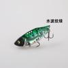 Señuelo Cebo Grande Vib Lanzamiento Largo Todo-Agua Metal Vib Dorso Delgado Cebo de Pesca para Blackfish y Cabeza de Serpiente Señuelo Cebo Cebo Artificial