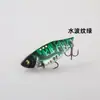 Isca Artificial Grande Waib Vib Ultra-Fina Placa de Metal no Dorso Pesca de Longa Distância para Robalo e Peixe-Sol Isca Vib Isca Artificial