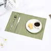 Nuevo Mantel Cuadrado de PVC Teslin, Almohadilla Aislante de Calor, Camino de Mesa, Pad para Escritorio de Estudiante, Pad para Mesa de Café