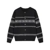 Ropa de hombre transfronteriza estilo 'old money' coreano suéter de punto casual holgado con bloques de color, manga larga, cuello redondo, directamente de la fábrica original