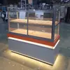 2026 Novo Modelo em Estoque Armário de Pães, Armário Modelo Loja de Bolos de Ilha, Armário Lateral, Armário de Pratos, Prateleira de Ferro Forjado em Aço Inoxidável