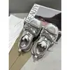 Tênis Dad de Couro Genuíno com Solado Grosso para Aumentar a Altura para Mulheres, Novo Estilo Primavera 2026, Cadarços Duplos, Versátil, Tênis Casuais Confortáveis para Mulheres