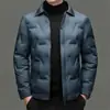 Yingao Invierno Nuevas Llegadas Chaqueta Ligera de Algodón con Solapa para Hombre Viaje de Invierno Casual Calidez Ropa Exterior Juvenil Abrigo de Algodón Moderno