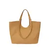 Bolsa de Palha Tecida Artesanal Estilo Retrô Transfronteiriça para Mulheres Nova para Primavera e Verão Grande Capacidade Bolsa de Mão Bolsa de Ombro