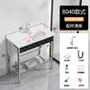 Lavatório de Chão para Varanda com Cuba Integrada de Cerâmica para Banheiro com Suporte de Aço Inoxidável, Instalação Sem Furos