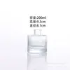 Botella redonda transparente de aromaterapia 50ml100ml hebilla tornillo botella de aceite esencial de aromaterapia adornos botella de fragancia de color de alta calidad