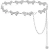 Corrente de Cintura de Liga de Zinco Transfronteiriça Corrente de Metal Feminina Cinto Boho Retrô Cinto Decorativo para Vestido Atacado