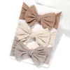 Venta Caliente Transfronteriza Accesorios para el Cabello de Ala Ancha para Niños Set de Accesorios para el Cabello con Lazo de Tela Diadema de Alta Elasticidad para Niños