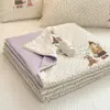 2026 Nuevo Modelo Lavable a Máquina de Algodón Colcha de Verano Juego de Cuatro Piezas para Dormitorio Individual de Verano Colcha con Aire Acondicionado Colcha Delgada de Primavera y Otoño