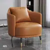 Conjunto de Sofá de Um Lugar de Luxo e Mesa de Centro para Lazer, Recepção de Hotel, Escritório, Sala de Vendas, Mesas e Cadeiras de Reunião, Salão de Beleza
