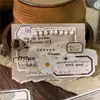 Pegatina Estilo Vintage con Borde de Textura Antigua para Decoración Hecha a Mano Guka DIY