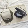 Gorra de Verano de Cinco Paneles con Bloques de Color Estilo Japonés, Estilo Ropa de Trabajo Estilo Montaña, Gorra de Béisbol Unisex para Niños, Gorra Planas con Visera de Pato para Protección Solar al Aire Libre